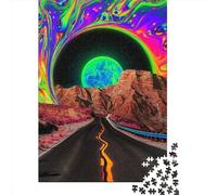 1000 Pieces Jigsaw Puzzles for Adult Dreamscape54 Puzzle Creative Rectangular Wooden Jigsaw for Friends Family 1000pcs (75x50cm)