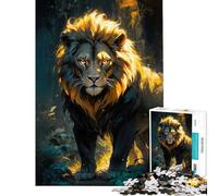 1000 Pieces Jigsaw Puzzles for Adults A Lion Surveys Its Domain Jigsaw for Adults DIY Toys Wall Decoration Unique Gifts for Birthday And Christmas (Size 50x75cm)