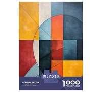 1000 Pieces Jigsaw Puzzles for Adults Abstract Geometric Wall Art Print Adult Jigsaw Puzzle Toy Wall Decor Analysis And Logic for Is Ideal As A Gift 70x50cm/1000pcs
