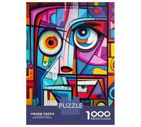 1000 Pieces Jigsaw Puzzles for Adults Abstract Graffiti Wall Art Puzzle for Adults Toy Wall Decor Perfect Decoration Unique Gifts for Birthday And Christmas 70x50cm/1000pcs
