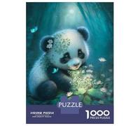 1000 Pieces Jigsaw Puzzles for Adults Adorable Little Panda Bear Adult Jigsaw Brain Teaser Game Birthday Present Birthday And Unique Gifts 70x50cm/1000pcs