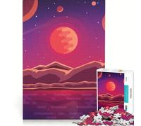 1000 Pieces Jigsaw Puzzles for Adults Alien Planet, Educational Toy, Train Your Brain And Hands, Christmas Birthday Gifts 50x75cm