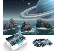1000 Pieces Jigsaw Puzzles for Adults Alien World Anspruchsvolles Spiel und Familienspaß Wanddekoration52x38cm