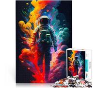 1000 Pieces Jigsaw Puzzles for Adults alone in space pädagogische Herausforderung Geeignet für die Schreibtischdekoration75x50cm