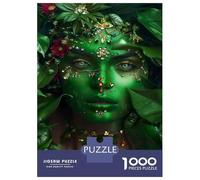 1000 Pieces Jigsaw Puzzles for Adults Amazonian Green Goddess Adult Jigsaw Puzzle Anti-Stress Toys Difficult Challenge for Is Ideal As A Gift 70x50cm/1000pcs