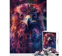 1000 Pieces Jigsaw Puzzles for Adults Ancient Eagle Ritual Practical Game Improve Memory Toy Wall Decor Christmas Birthday Gifts (38x52cm)