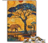 1000 Pieces Jigsaw Puzzles for Adults And Teens African Grasslands, for Age 14 Years And over Home Decor As A Gift for The Whole Family And Friends (Size 50x75cm)