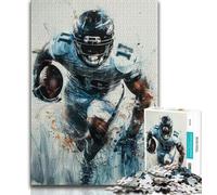1000 Pieces Jigsaw Puzzles for Adults And Teens American Football Players,Challenging To Complete But Fun And Humorous Unique Birthday And Gifts (75x50cm)