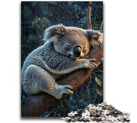 1000 Pieces Jigsaw Puzzles for Adults And Teens Animal Koala Adult Puzzles,Challenging Game Toys Wall Decoration Unique Birthday And Xmas Gifts (38x26cm)