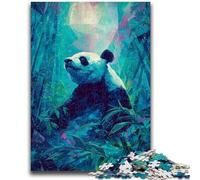 1000 Pieces Jigsaw Puzzles for Adults And Teens Animal Panda Jigsaw,Artistic Wall Decor & Birthday Gift Idea for Friends, Home Office (75x50cm)