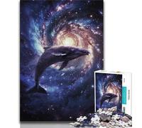 1000 Pieces Jigsaw Puzzles for Adults And Teens Animal Whale Art,Learning Educational Toys Family Games Suitable for Desktop Decoration 38x26cm