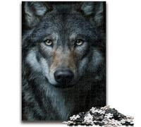 1000 Pieces Jigsaw Puzzles for Adults And Teens Animal Wolf Art Puzzles for Teenagers,Brain Teaser - Birthday Gift for Men (38x26cm)