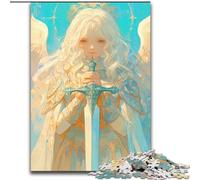 1000 Pieces Jigsaw Puzzles for Adults And Teens Anime Angel, Stress Relief Toys Unique Home Decor And Gifts for Age 14 (Size 26x38cm)