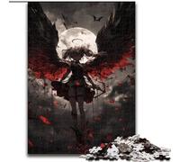 1000 Pieces Jigsaw Puzzles for Adults And Teens Anime Demon Angel, for Age 14+ Suitable for Couples Fun at Home Activities, Birthday Present,Travel Gifts (Size 26x38cm)
