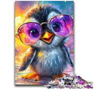 1000 Pieces Jigsaw Puzzles for Adults And Teens Baby Penguin Toys Educational Games Stress Relieving Parent-child Interaction for Ages 14+ 26x38cm