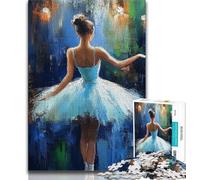 1000 Pieces Jigsaw Puzzles for Adults And Teens Ballet Dancer 1000 Pieces for Adults,Game Toys Every Piece Is Unique - Challenging Family Fun Game (size 38x26cm)