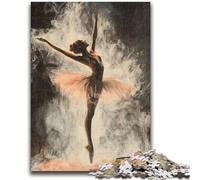 1000 Pieces Jigsaw Puzzles for Adults And Teens Ballet Dancer Puzzles,Educational Games Home Decoration Suitable for Desktop Decoration (75x50cm)