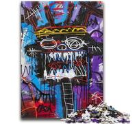 1000 Pieces Jigsaw Puzzles for Adults And Teens Basquiat-style Child for Age 14+ Intellectual Game Christmas Birthday Gifts 26x38cm