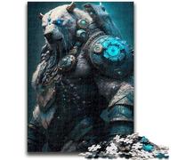1000 Pieces Jigsaw Puzzles for Adults And Teens Bear of Silence Toys Educational Games Stress Relieving Suitable for Desktop Decoration 38x26cm