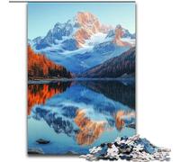 1000 Pieces Jigsaw Puzzles for Adults And Teens Beautiful Mountains And Lakes, for Age 14 Years And over Home Decor As A Gift for The Whole Family And Friends (Size 26x38cm)