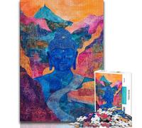 1000 Pieces Jigsaw Puzzles for Adults And Teens Buddha Statues, Educational Family Game,Unique Birthday And Gifts for And Age 14 Years Up 38x26cm