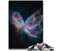 1000 Pieces Jigsaw Puzzles for Adults And Teens Butterfly Nebula 1000 Piece Jigsaw,Stress Reliever Difficult Challenge Home Decoration Toys (75x50cm)