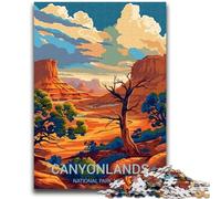 1000 Pieces Jigsaw Puzzles for Adults And Teens Canyonlands National Park Toys Educational Games Stress Relieving Suitable for Desktop Decoration (size 38x26cm)