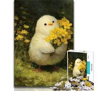 1000 Pieces Jigsaw Puzzles for Adults And Teens Cartoon Flamingo Puzzles for Teenagers,is Ideal As Gifts for The Whole Family for Age 14 26x38cm