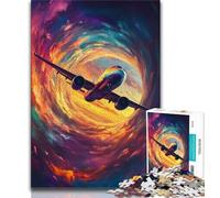 1000 Pieces Jigsaw Puzzles for Adults And Teens Color Plane Adult Puzzles,Educational Toys & Games for Adults And Teenagers 75x50cm