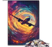 1000 Pieces Jigsaw Puzzles for Adults And Teens Color Plane, Learning Educational Toys Family Games Unique Birthday And Gifts (Size 26x38cm)