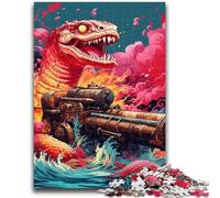 1000 Pieces Jigsaw Puzzles for Adults And Teens Colorful Art Snake 1000 Piece Jigsaw,Stress Reliever Difficult Challenge Home Decoration Toys (26x38cm)