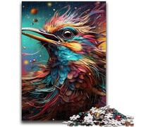 1000 Pieces Jigsaw Puzzles for Adults And Teens Colorful Art Sparrow Puzzles for Teenagers,with Matching Poster And Trivia Sheet for And Age 14 Years Up (50x75cm)