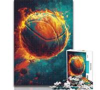 1000 Pieces Jigsaw Puzzles for Adults And Teens Colorful Basketball Adult Puzzles,Challenging Game Toys Wall Decoration Unique Birthday And Xmas Gifts 50x75cm