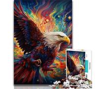 1000 Pieces Jigsaw Puzzles for Adults And Teens Colorful Eagle Jigsaw,Brain Intelligence Challenge Addictive Toys for Home Decoration (size 38x26cm)