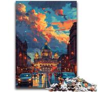 1000 Pieces Jigsaw Puzzles for Adults And Teens Colorful Taj Mahal 1000 Piece Jigsaw,Vibrant And Unique Design Relaxing & Challenging Puzzle Experience (50x75cm)