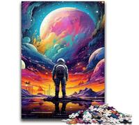 1000 Pieces Jigsaw Puzzles for Adults And Teens Colourful Astronaut Adult Puzzles,Educational Toys & Games for Adults And Teenagers (26x38cm)
