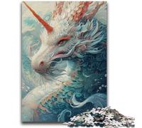 1000 Pieces Jigsaw Puzzles for Adults And Teens Colourful Unicorns Train Your Brain And Hands Gifts for Friends And Family 50x75cm