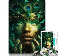 1000 Pieces Jigsaw Puzzles for Adults And Teens Cosmic Forest Spirit Teenager Puzzles,Stress Reliever Staycation Kill Time Parent-child Interaction (size 38x26cm)
