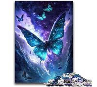 1000 Pieces Jigsaw Puzzles for Adults And Teens Cosmic Galaxy Butterfly Puzzles,Educational Stress Relief Toy Great Gifts And Toys (26x38cm)