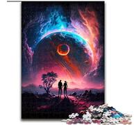 1000 Pieces Jigsaw Puzzles for Adults And Teens Cosmic Love Planetary, Decompressing Intellectual Educational Toy Is Ideal As Gifts for The Whole Family (Size 50x75cm)
