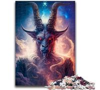 1000 Pieces Jigsaw Puzzles for Adults And Teens Dark Lord Stress Reliever Staycation Kill Time Wishlist with Santa Claus 50x75cm
