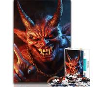 1000 Pieces Jigsaw Puzzles for Adults And Teens Demon Dragon,Fun Games Wall Decoration Unique Birthday And Xmas Gifts (38x26cm)