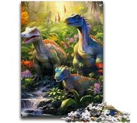 1000 Pieces Jigsaw Puzzles for Adults And Teens Dinosaur World Puzzles,Educational Games Home Decoration Suitable for Desktop Decoration (75x50cm)