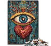 1000 Pieces Jigsaw Puzzles for Adults And Teens Dream Eye Educational Family Game with Fully Interlocking Randomly Shaped Pieces 50x75cm