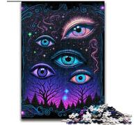 1000 Pieces Jigsaw Puzzles for Adults And Teens Esoteric Vision, Elephant Toy Intellectual Game Birthday Present, Gifts, Wall Art for Ages 14+ (Size 50x75cm)