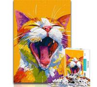 1000 Pieces Jigsaw Puzzles for Adults And Teens Fantasy Art Cat Adult Jigsaw,Challenging Difficult Deal As Gifts for The Whole Family (size 38x26cm)