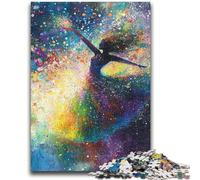 1000 Pieces Jigsaw Puzzles for Adults And Teens Fantasy Ballerina Jigsaw,Artistic Wall Decor & Birthday Gift Idea for Friends, Home Office (38x26cm)
