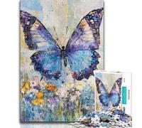 1000 Pieces Jigsaw Puzzles for Adults And Teens Fantasy Butterfly Puzzles,Educational Games Home Decoration Suitable for Desktop Decoration 75x50cm