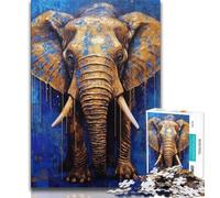 1000 Pieces Jigsaw Puzzles for Adults And Teens Fantasy Elephant 1000 Piece Jigsaw,for Educational Game Challenge Toy Deal As Gifts for The Whole Family 26x38cm
