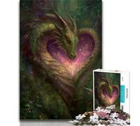 1000 Pieces Jigsaw Puzzles for Adults And Teens Fantasy Flying Dragon 1000 Piece Jigsaw,Stress Reliever Difficult Challenge Home Decoration Toys 26x38cm